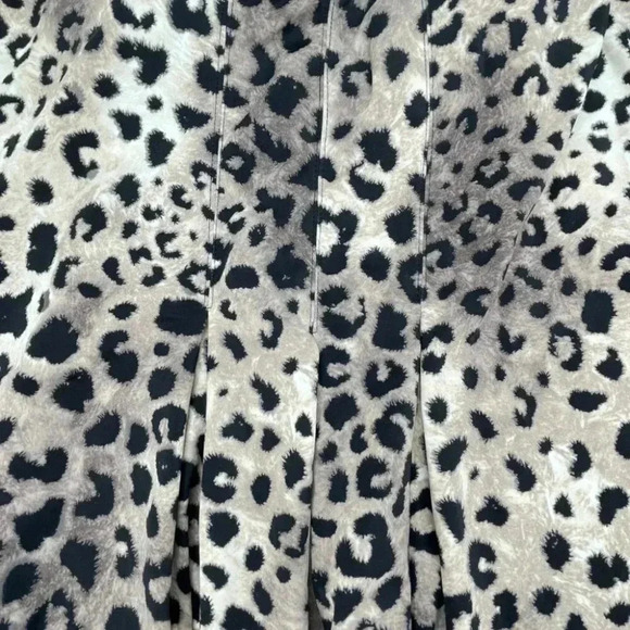 Swim Solutions Cheetah Print Bust Support Tankini Swim Top Size 8 - Picture 7 of 8